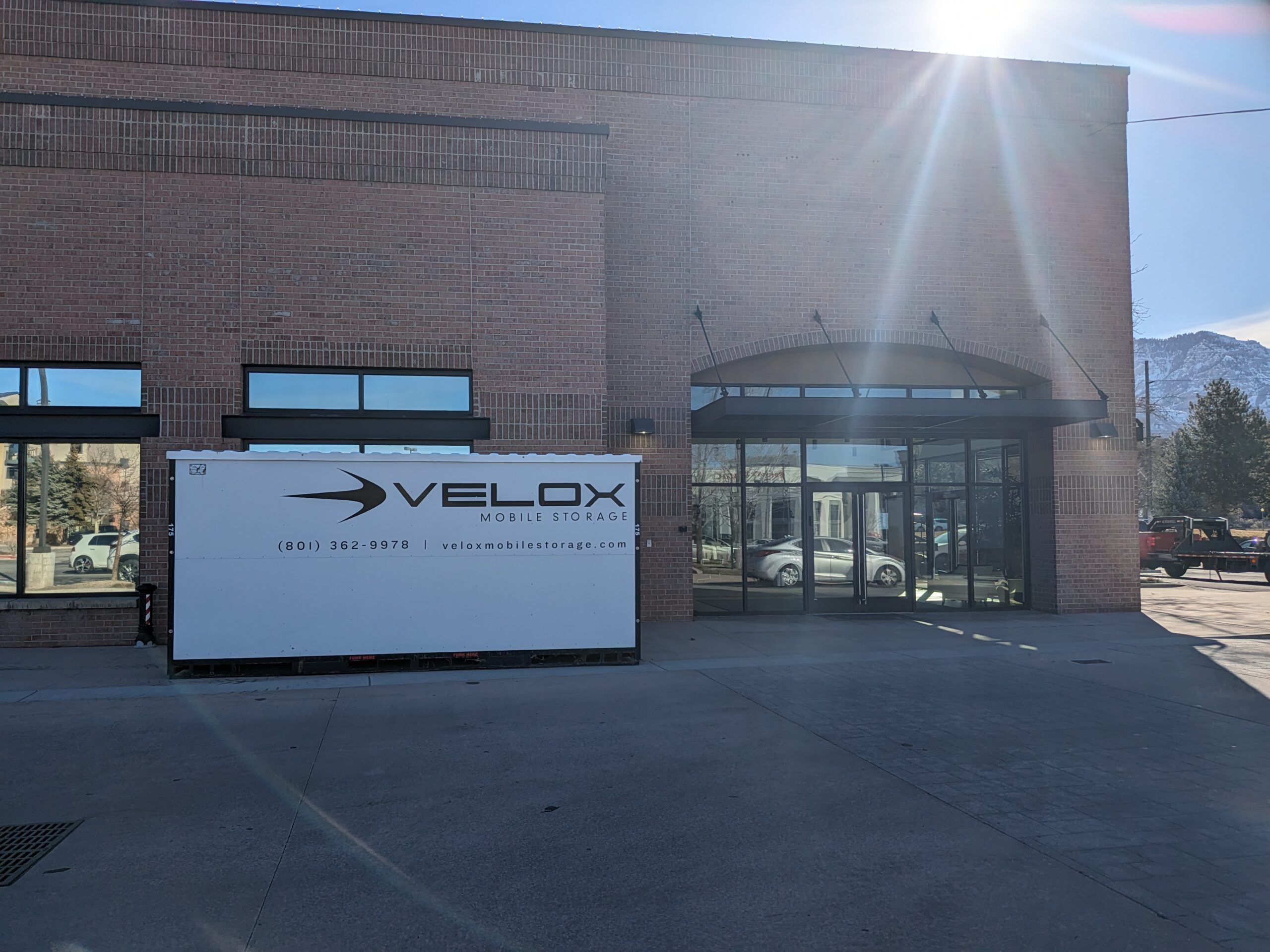 Velox Container onsite